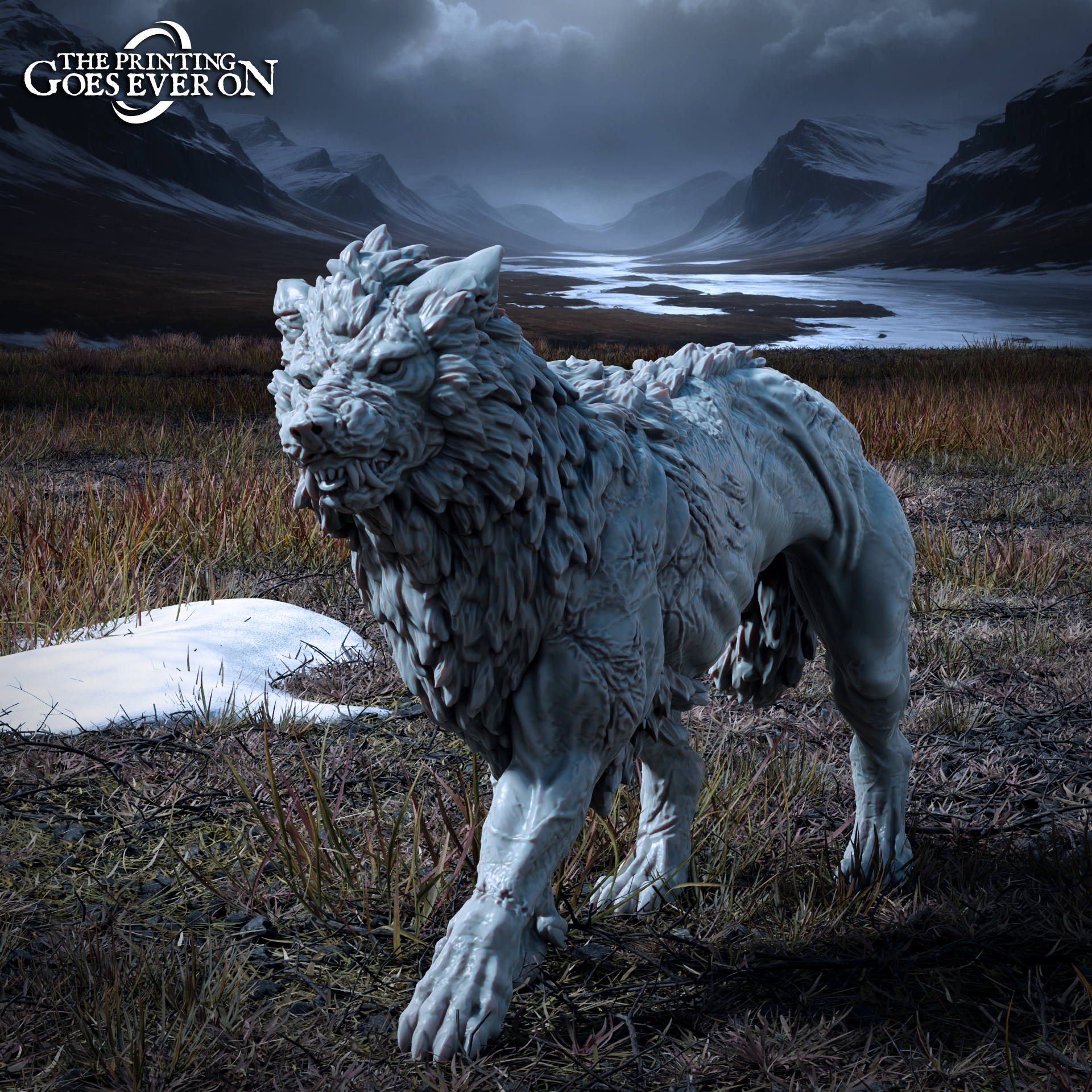 Ironmoor Warg Female - Presupported